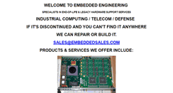 Desktop Screenshot of embeddedsales.com